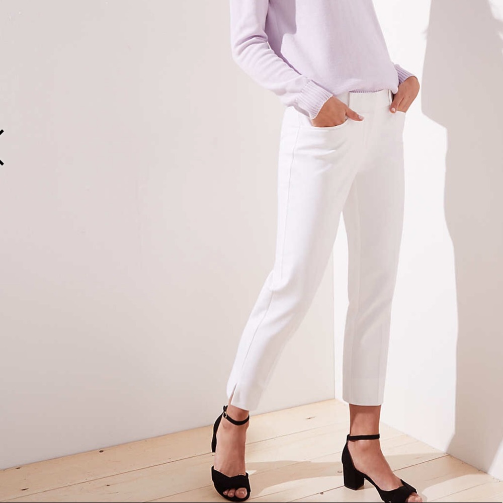 Ann Taylor Loft - Riviera Pant Cropped Marisa Fit